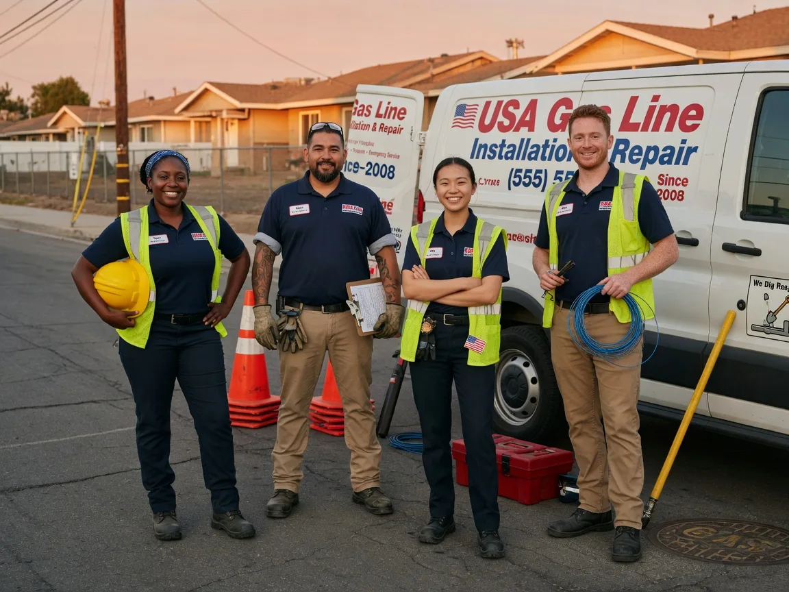 Gas Line Installation company in Brocket, ND